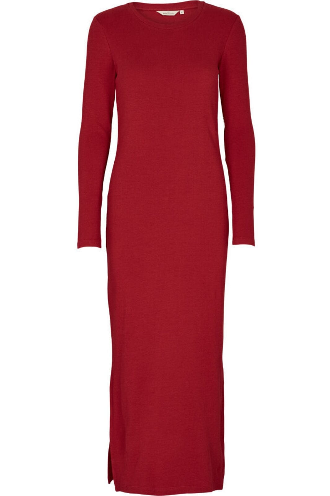 Basic Apparel Ludmilla Long Dress Gots 278 high risk red