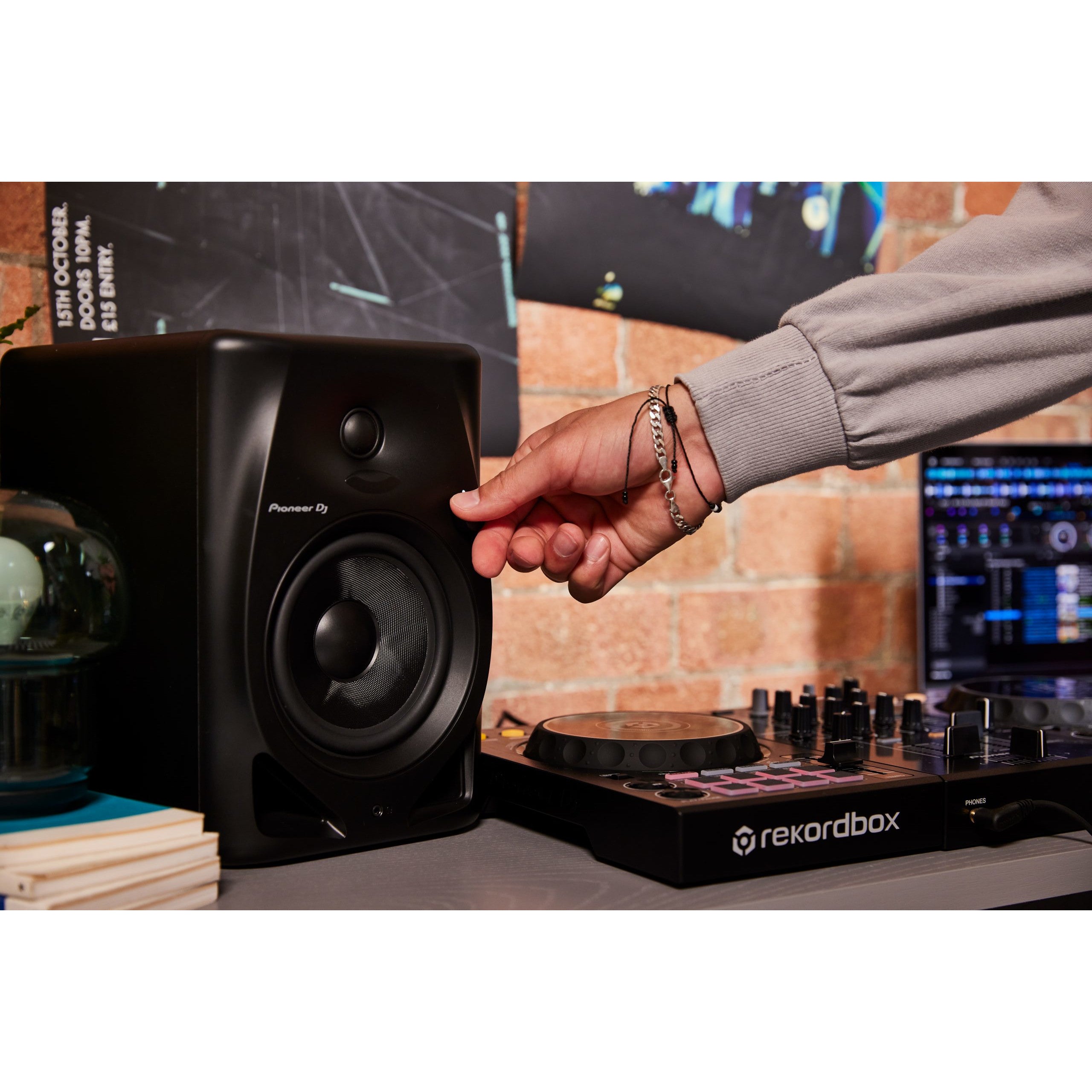 Pioneer DJ DM-50D desktop monitorenset
