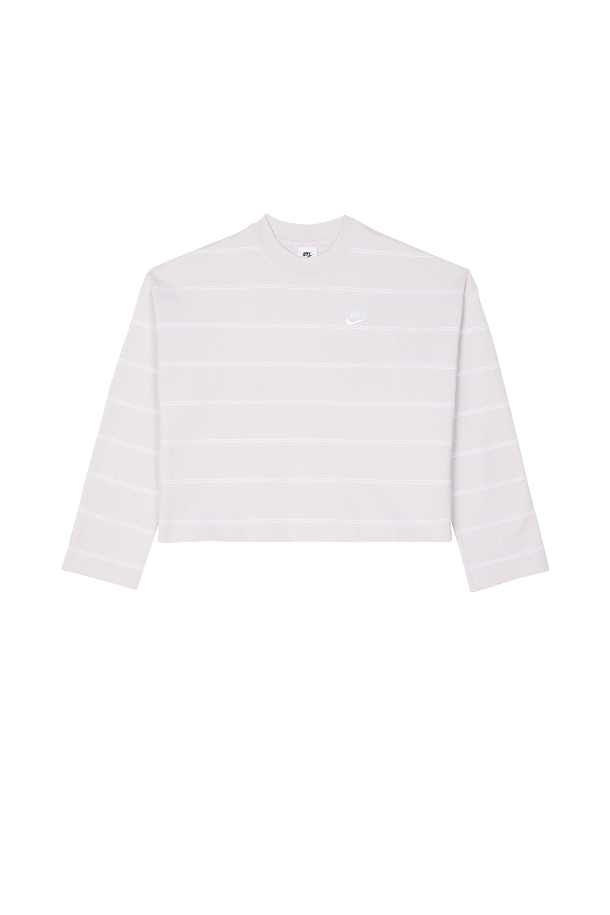 NIKE Sweat W NSW JSY STRIPE LS TOP Rose