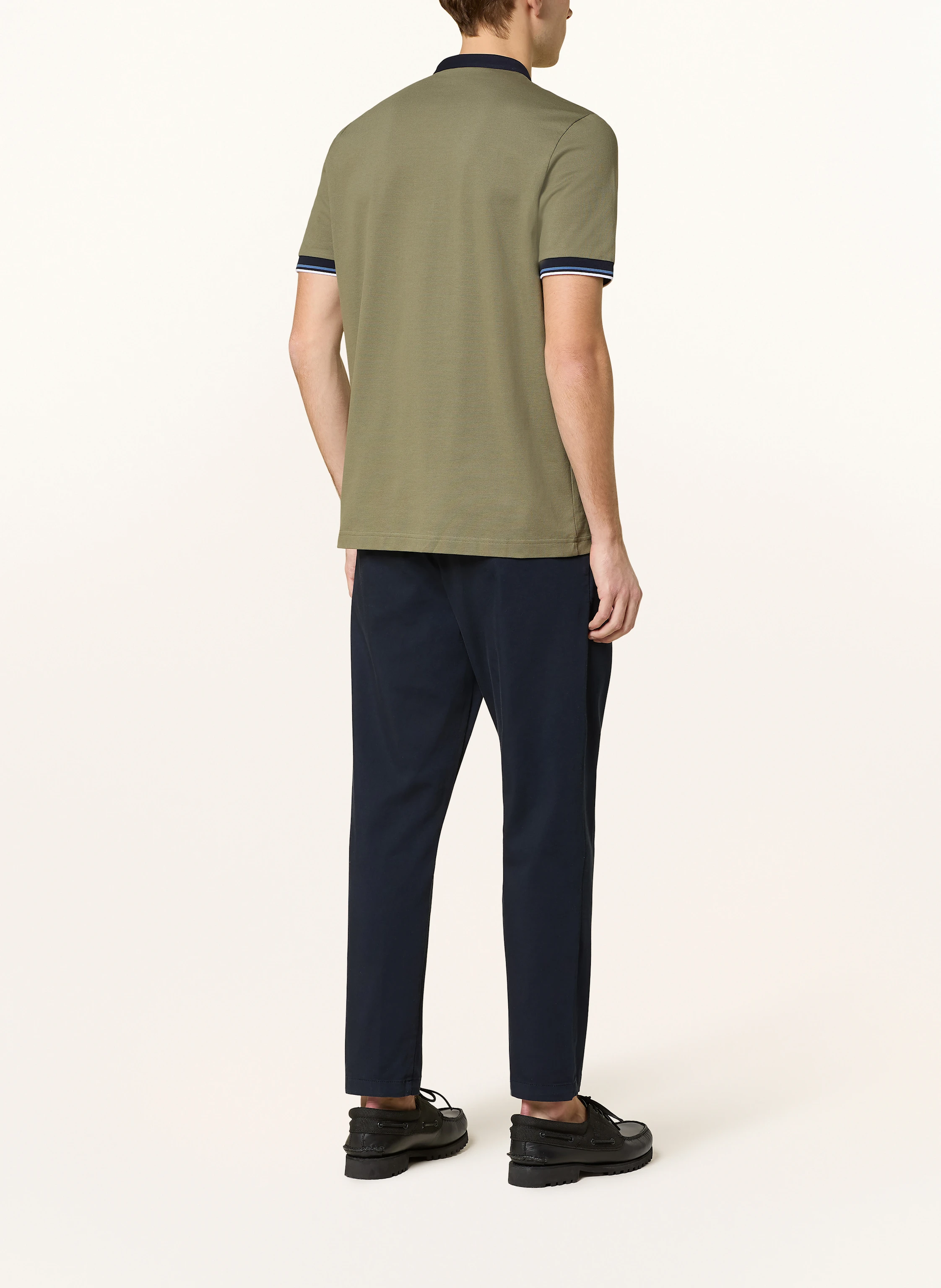 OLYMP Piqué-Poloshirt