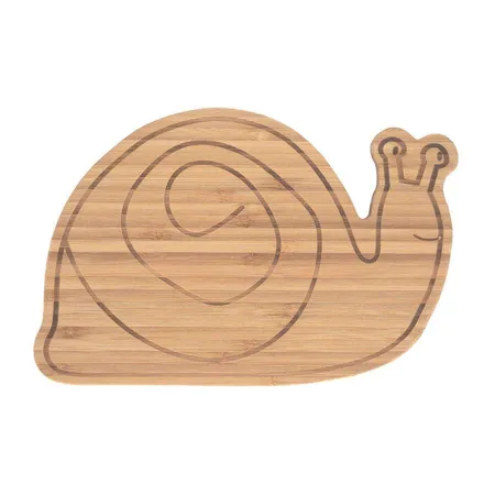 Lässig Frühstücksbrettchen Bambusholz Board, Garden Explorer Schnecke