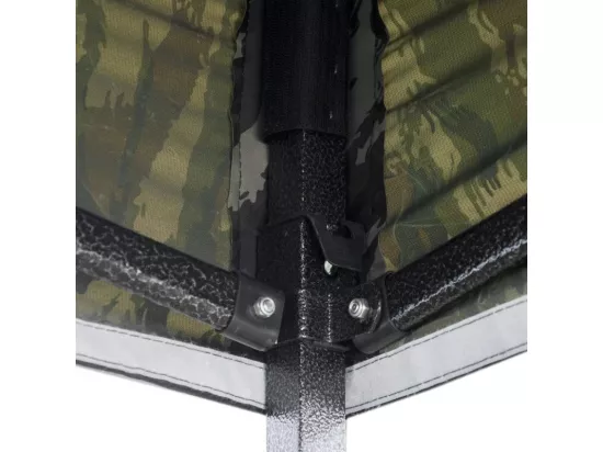 Feuille de toit de camouflage militaire imperméable 3X3 pour le remplacement du gazebo pliable