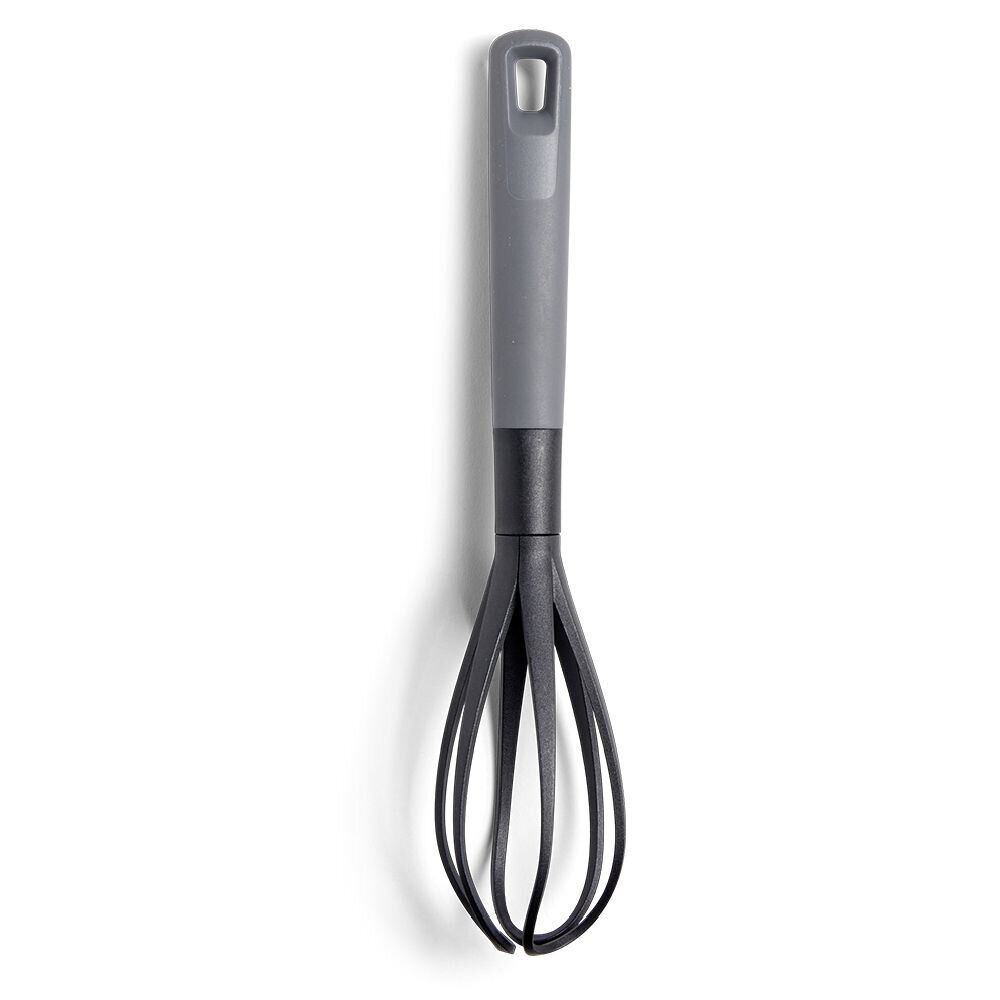 Fouet en plastique noir et gris L.30,5cm