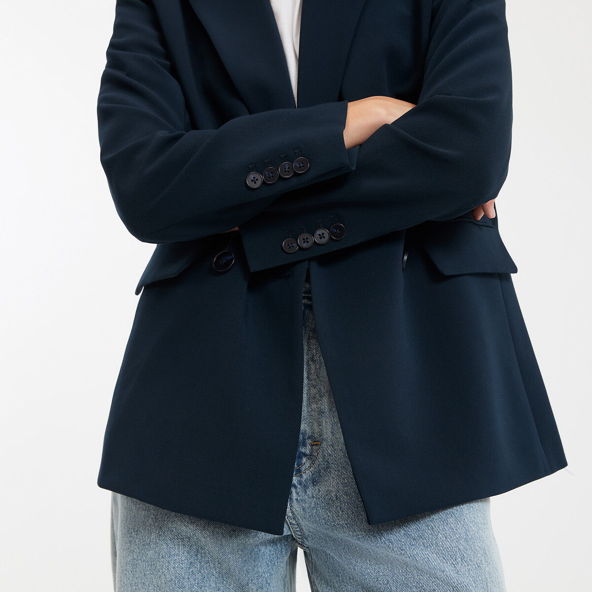 COLEÇÕES LA REDOUTE<br>Blazer de corte amplo