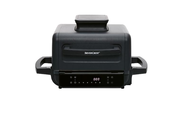 Heteluchtfriteuse met grill- en rookfunctie