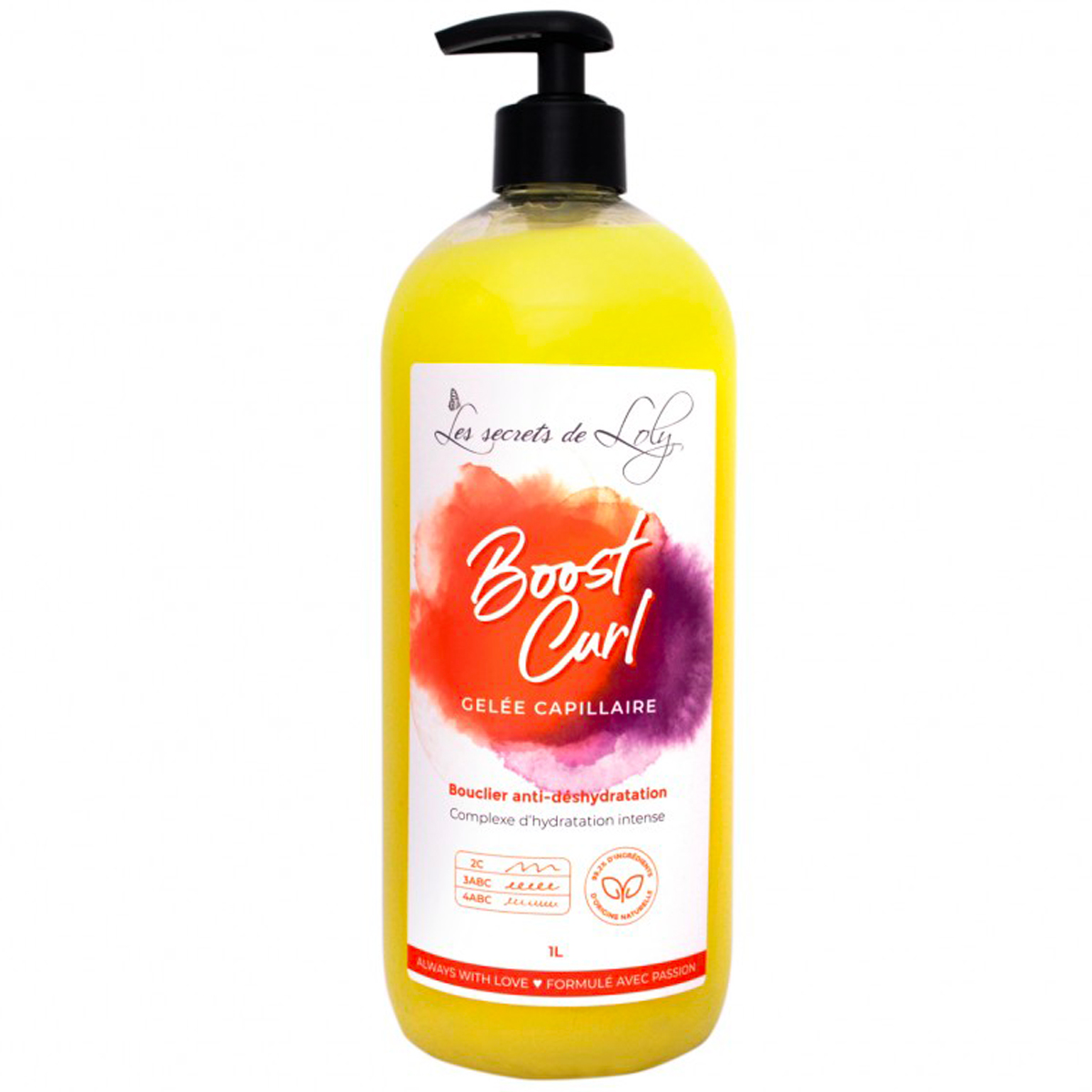 Gele Dfinissante Boost Curl - Les Secrets de Loly 1 Litre