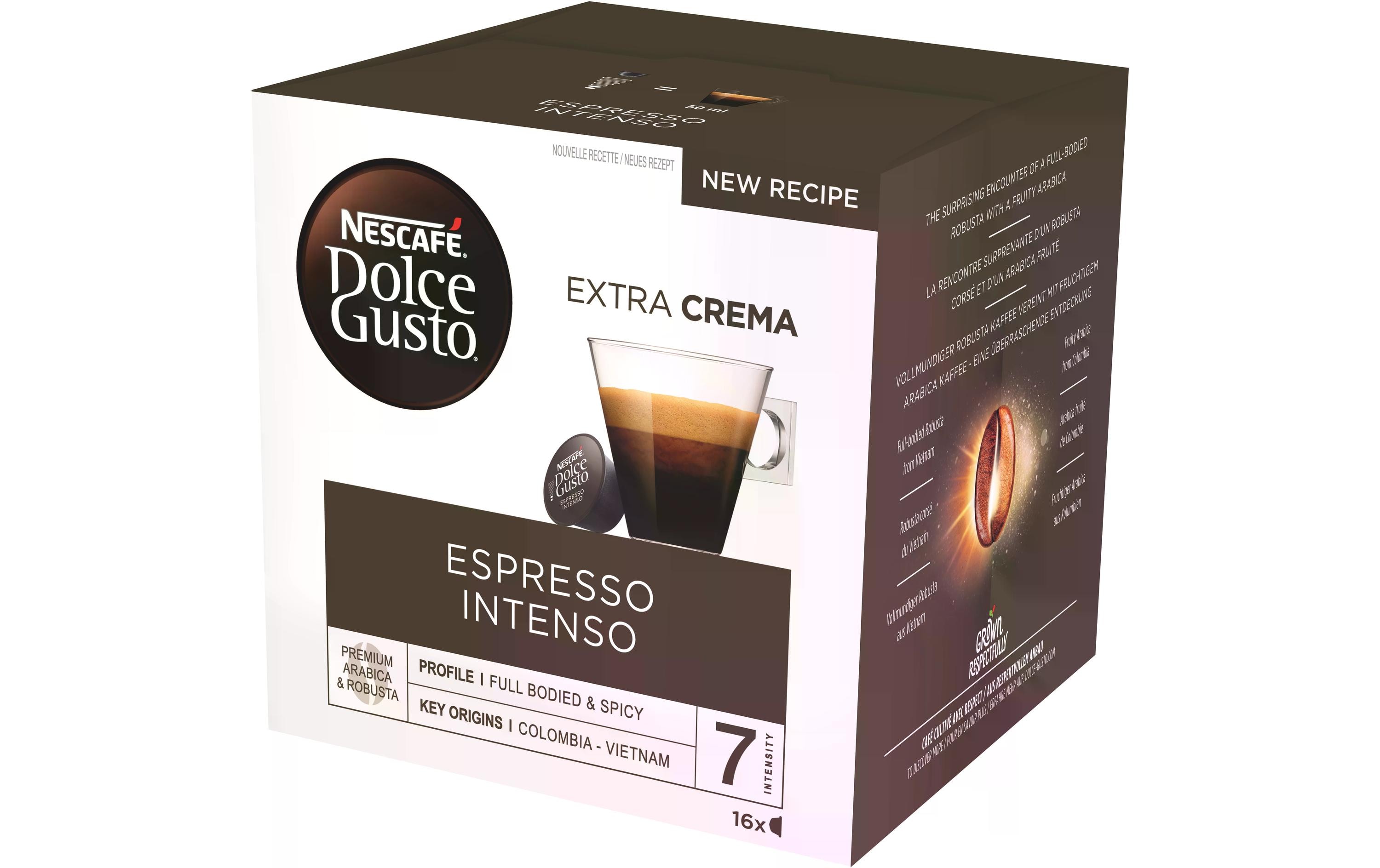 Kaffeekapseln Dolce Gusto Espresso Intenso 16 StückEspresso Intenso