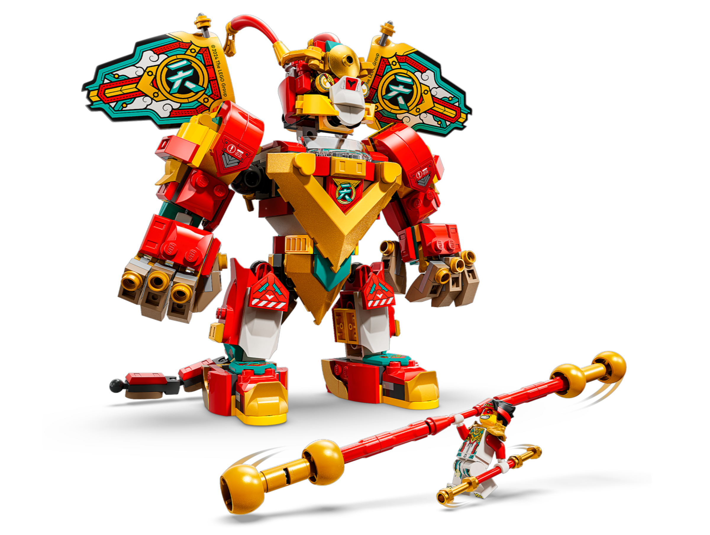 mini robô de Monkie Kid 80051
