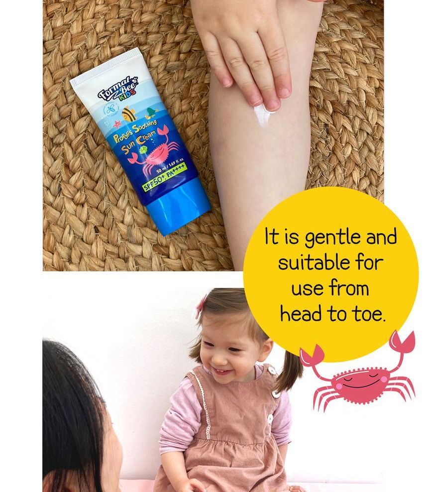 Formal Bee - Kinderpropolis verzachtende zonnebrandcrème