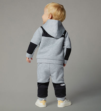 The North Face Sweatset - Cardigan/Hosen - Light Grey Heather