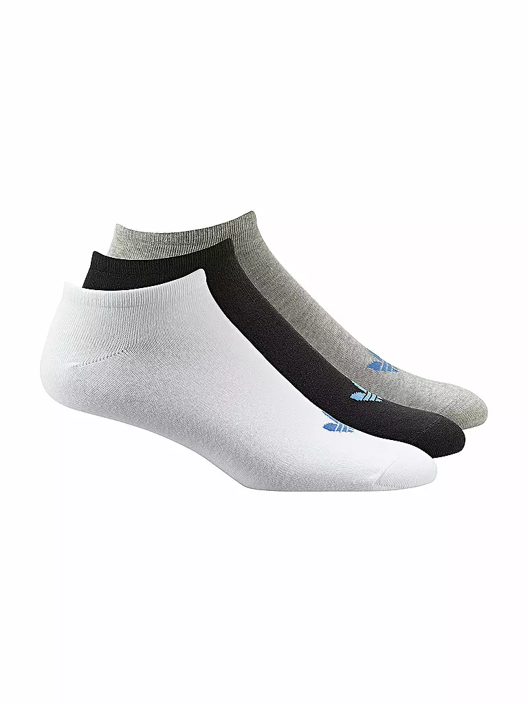 ADIDAS ORIGINALS  Socken 3er Pkg white black gre weiss