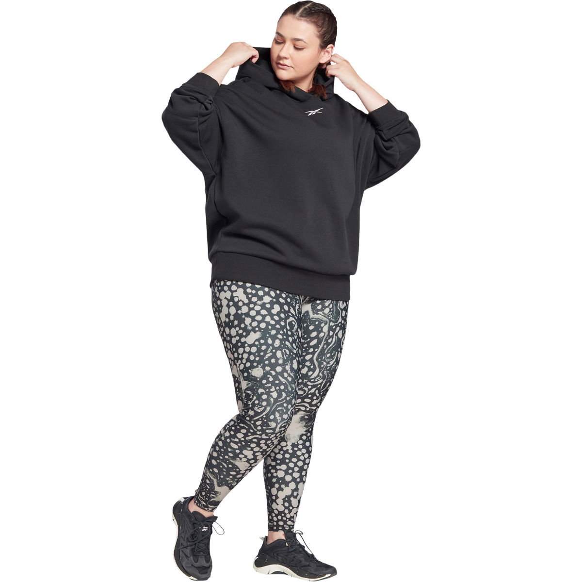 Reebok Plus Oversize Hættetrøje Dame