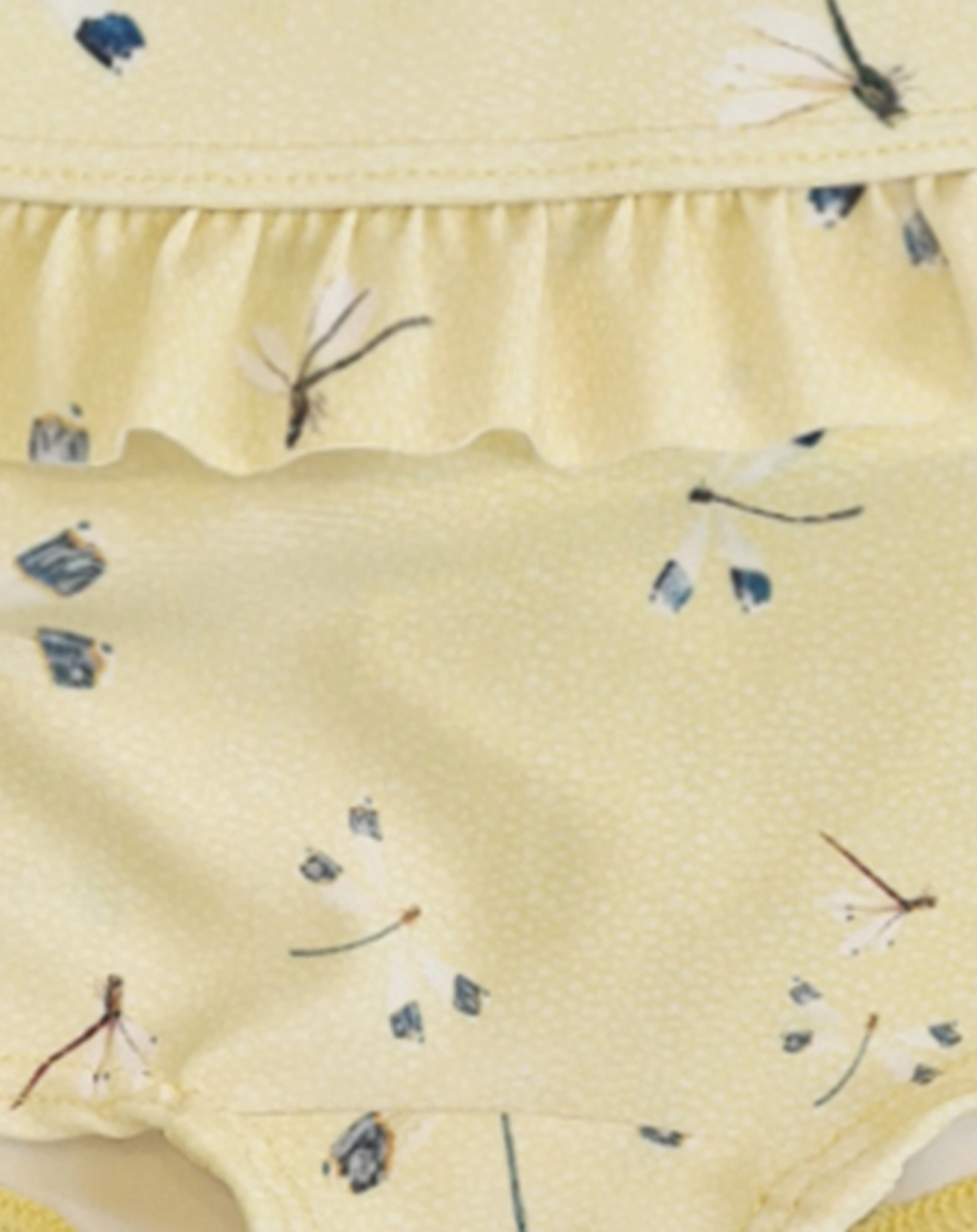 Badeshorts MATGENNIVA DRAGONFLIES in gelb