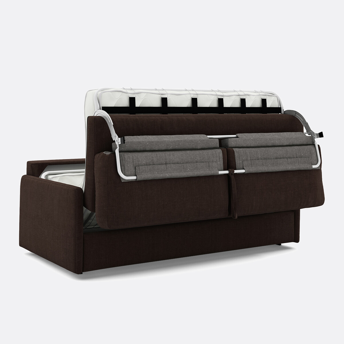 LA REDOUTE INTERIEURS<br>Sofá cama em algodão/linho, espuma, Marta