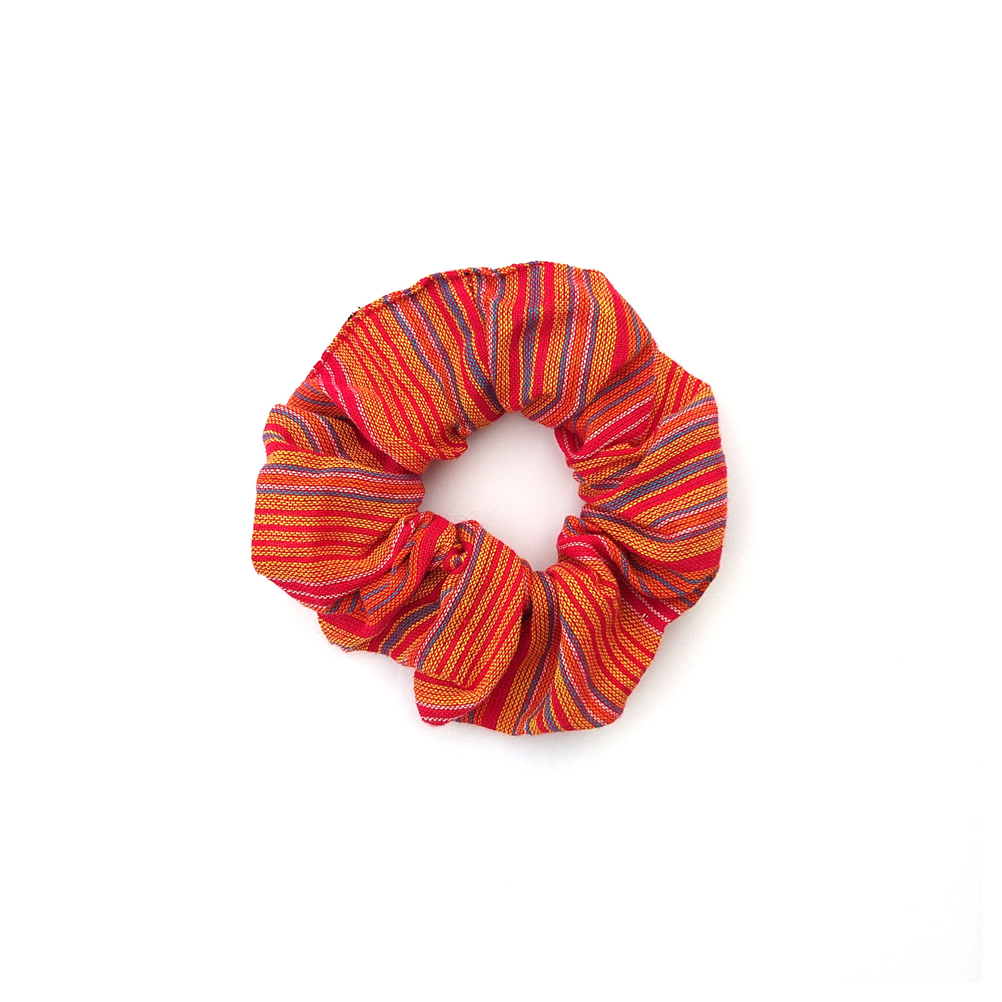 Scrunchy 'Denver' orange-rot, aus Baumwolle günstig bestellen