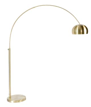 zuiver Retrofit Stehlampe METAL BOW messingfarbig