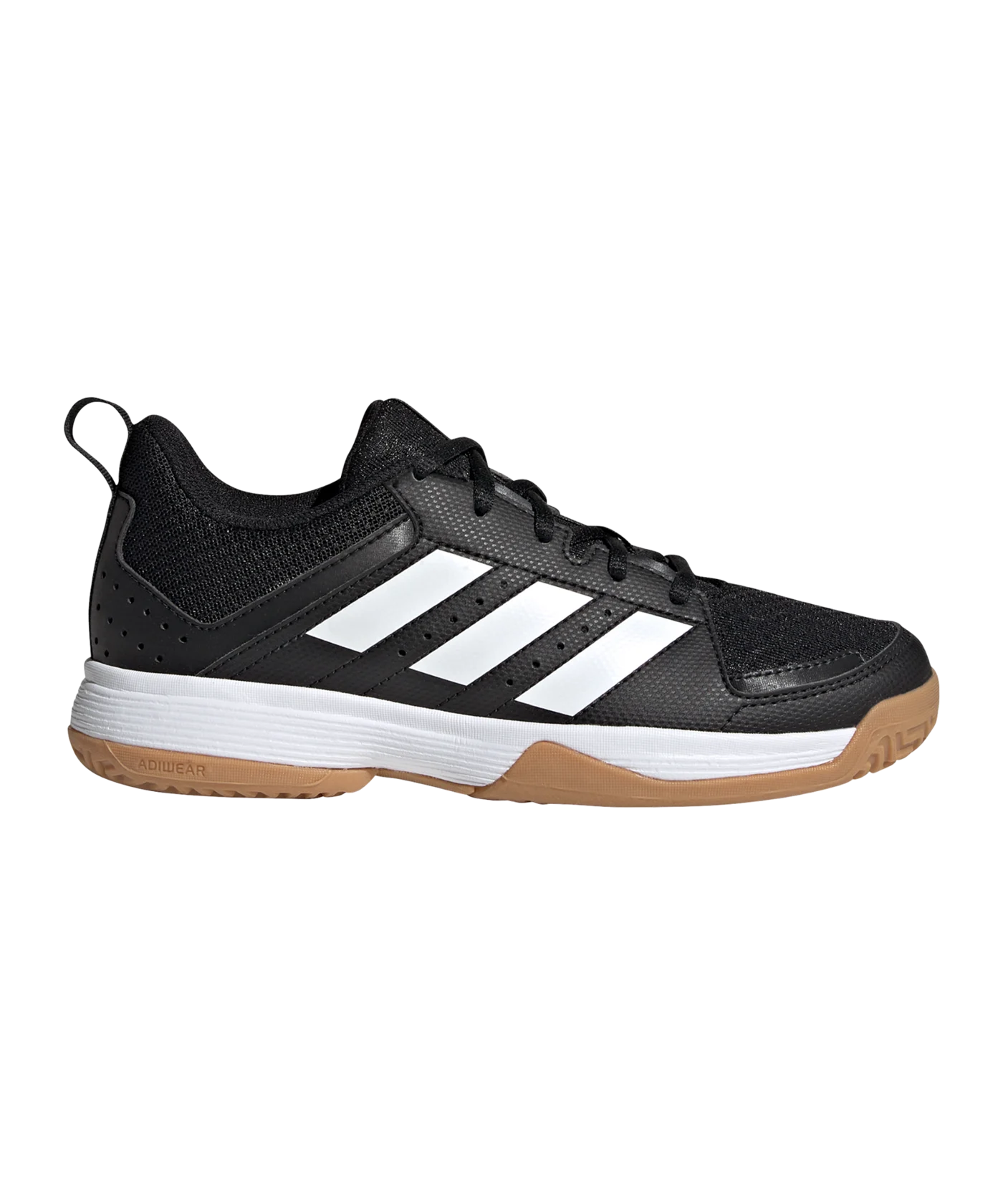 adidas Ligra 7 Indoor Kids Schwarz Weiss