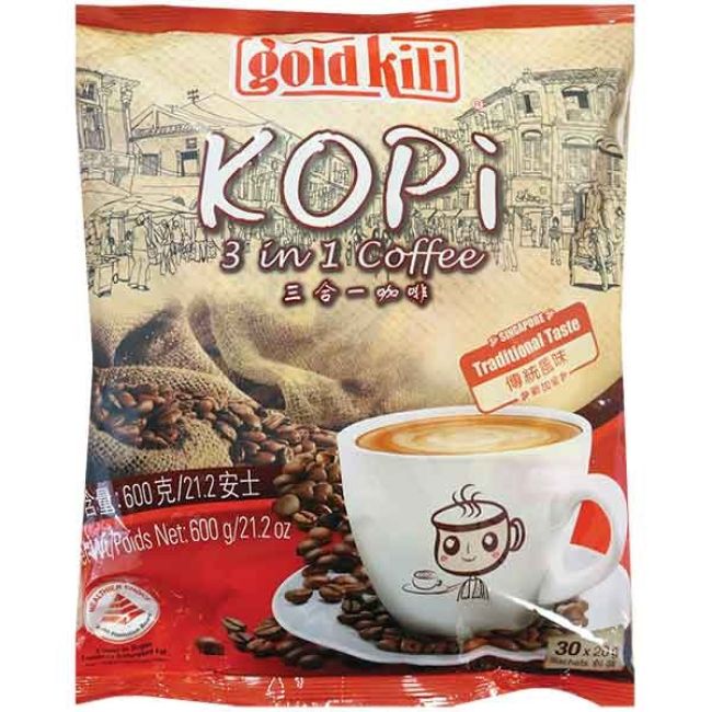 Gold Kili Kopi 3in1 Koffie 600g
