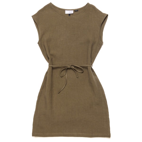 Mazine - Women's Linen Mini Dress - Robe