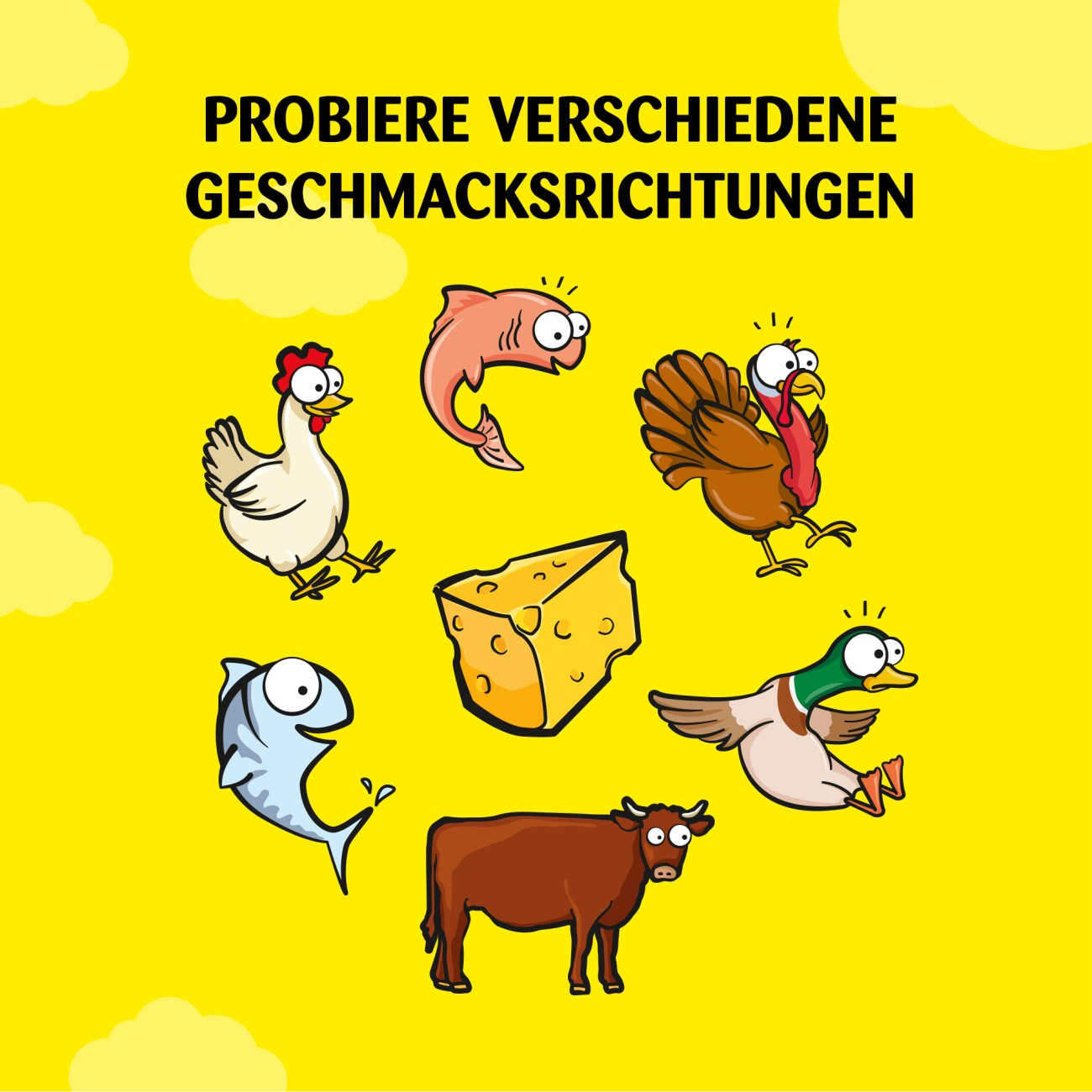 Dreamies Snack-Vielfalt 12x60g