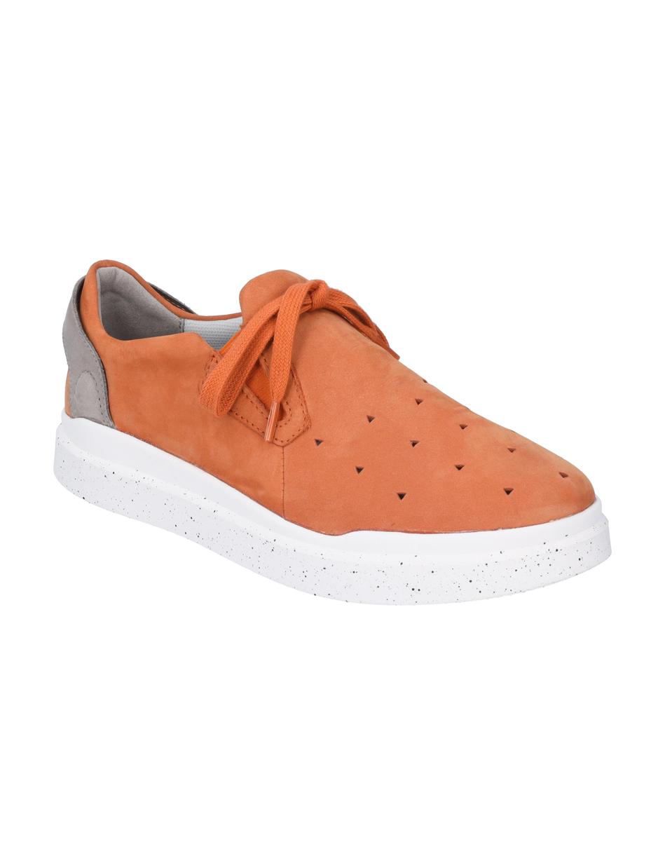 Halbschuh Helsinki 04, orange-kombi