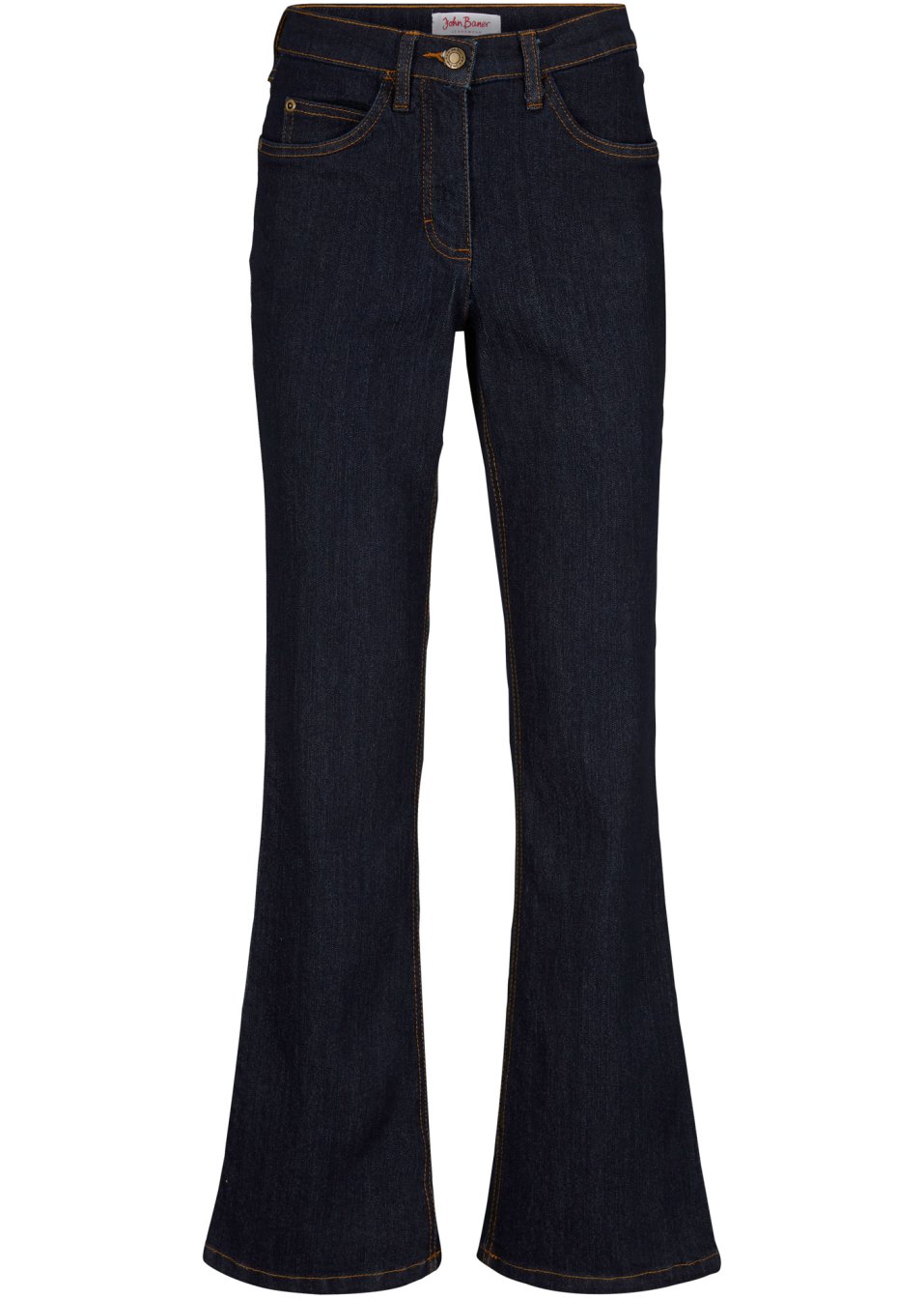 Jean Bootcut taille moyenne, extensible