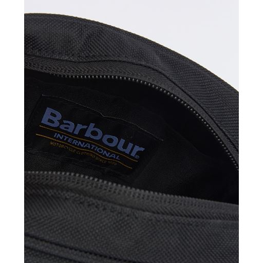 Barbour International Knockhill Essential Crossbody Taske, Black