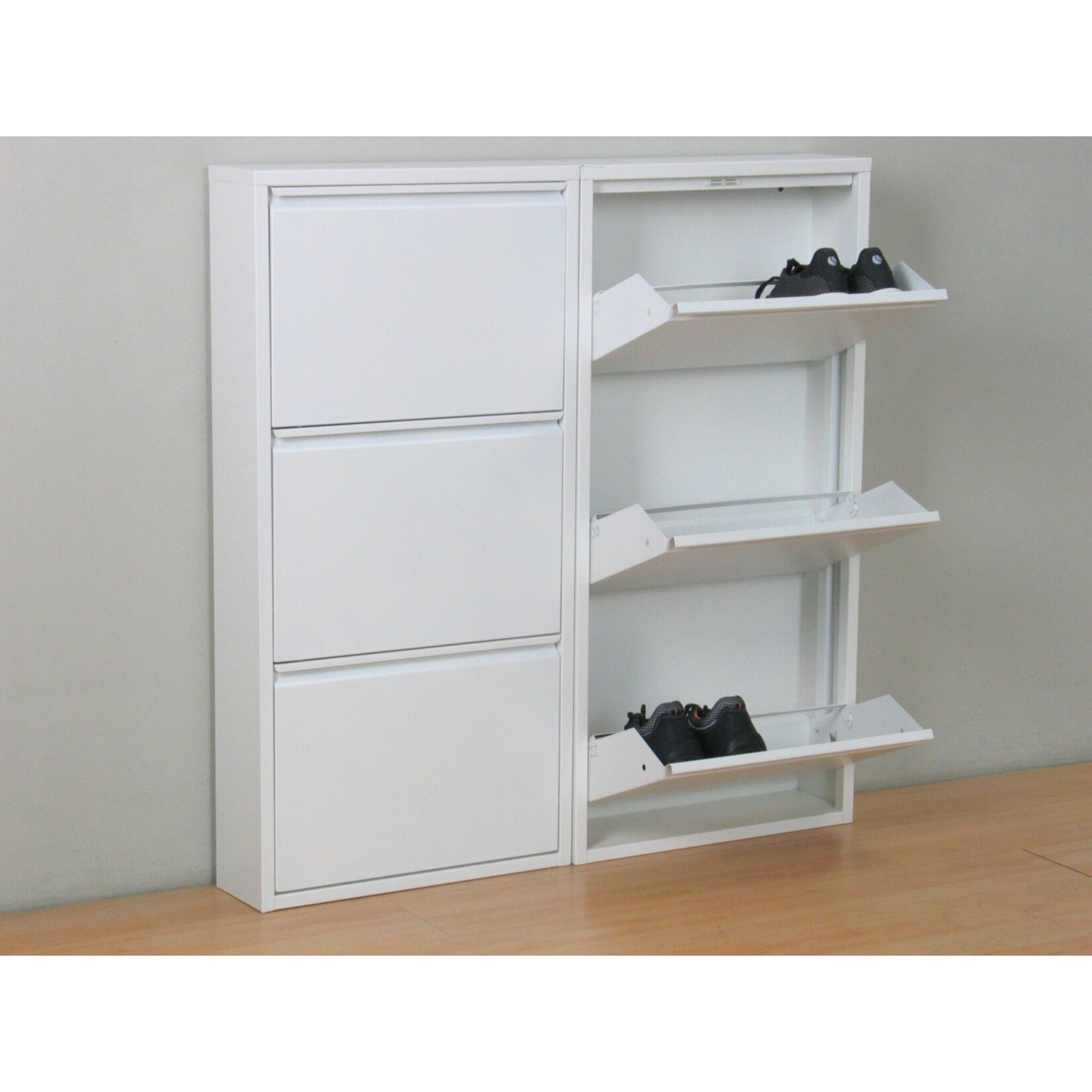 Schuhschrank Pisa 6 Klappen (B)100 x (H)106 x (T)16cm