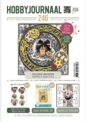 Hobbyjournaal Magazine 246 + BBSC10114 - HJ24601 - Berries Beauties - Scenery - Gifted Little Mice