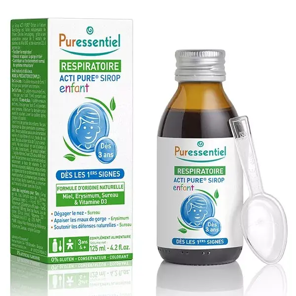 Xarope Puressentiel Respiratory Acti Pure® para Crianças 125ml