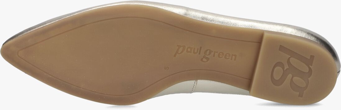 PAUL GREEN gouden paul green ballerina's 3772