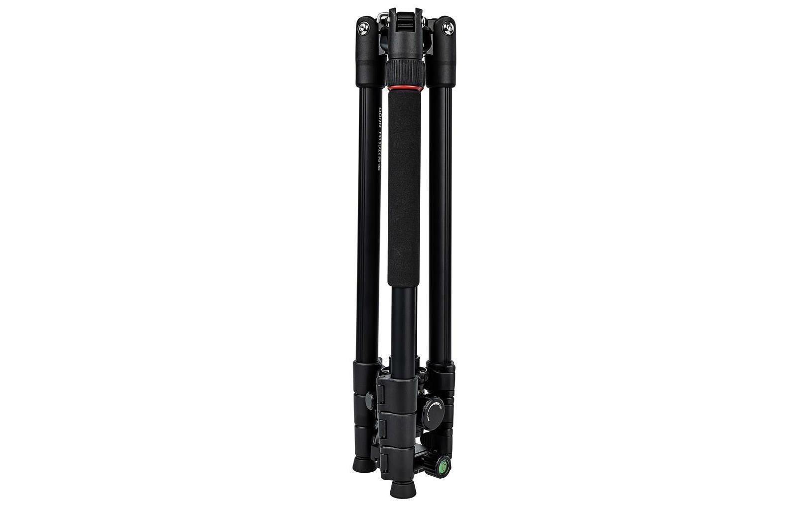 Stativ PB-165 Pro Black AluProfi-Stativ aus stabilem Aluminium
