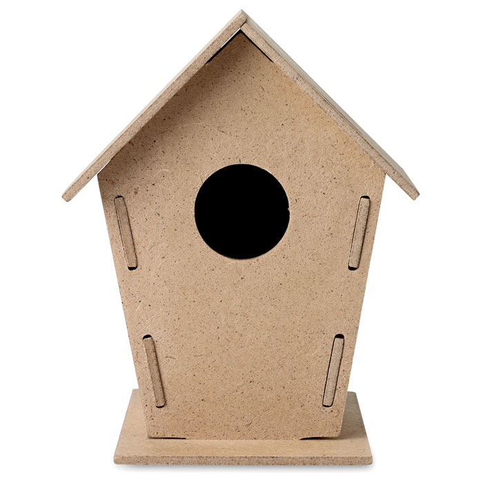 GiftRetail MO8532 - WOOHOUSE Maison d'Oiseaux en Bois à Construire