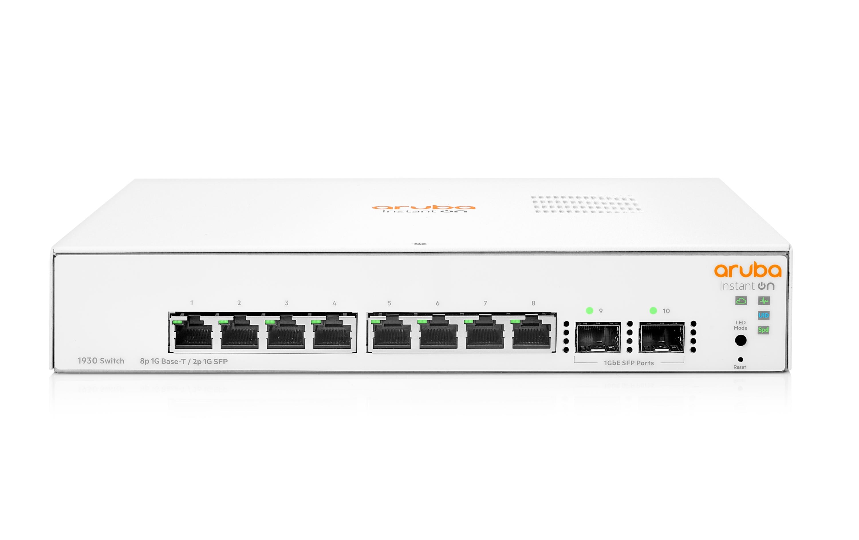 Switch Aruba Instant On 1930-8G 8 Port<br>Aruba Instant On1930 8G 2SFP Switch