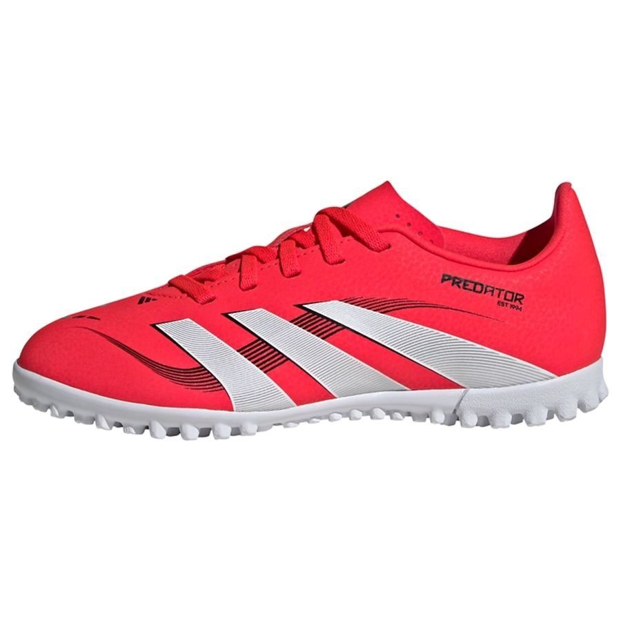 adidas Predator Club TF Pure Victory - Lucid Red/Blanc/Noir Enfant