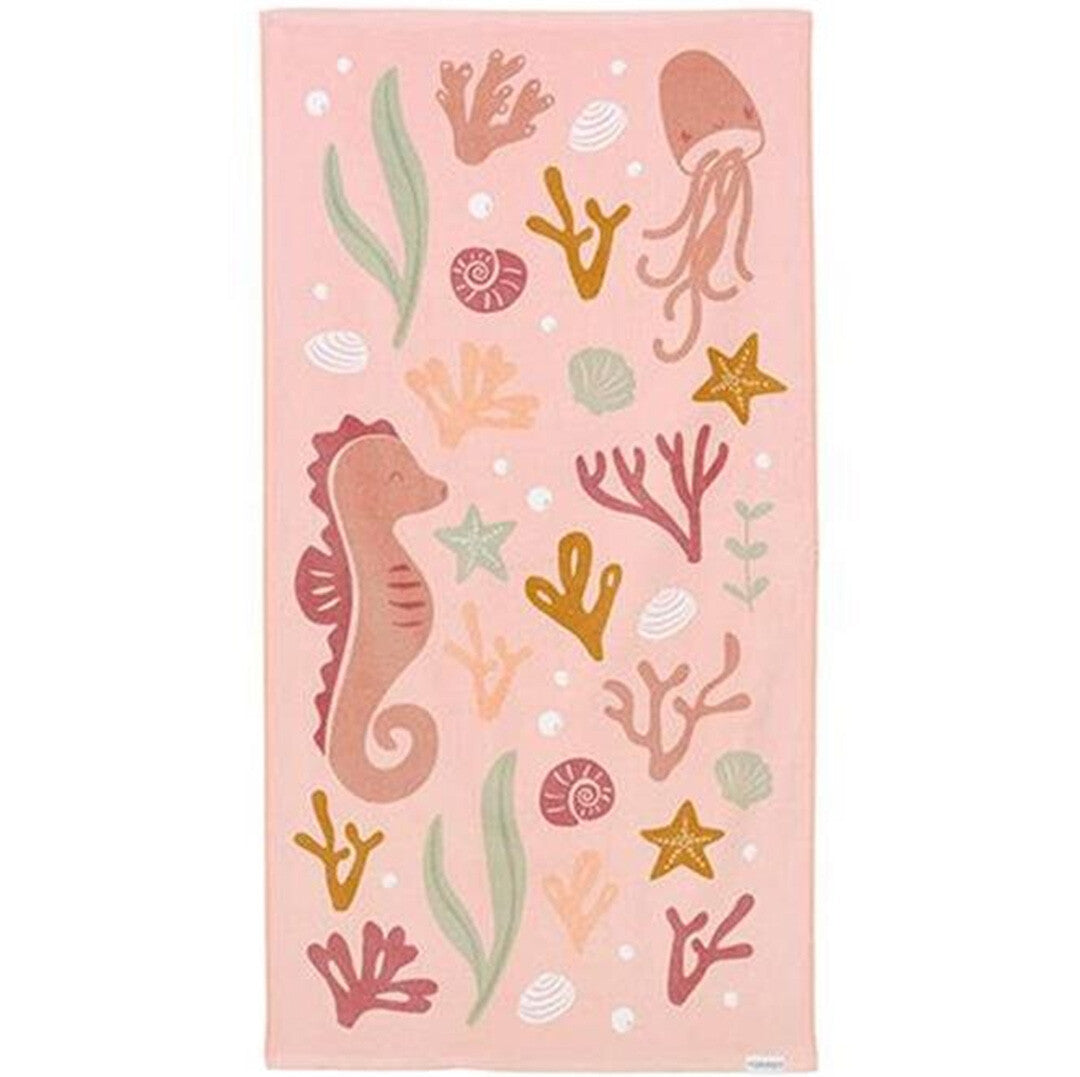 Little dutch badlaken ocean dreams pink