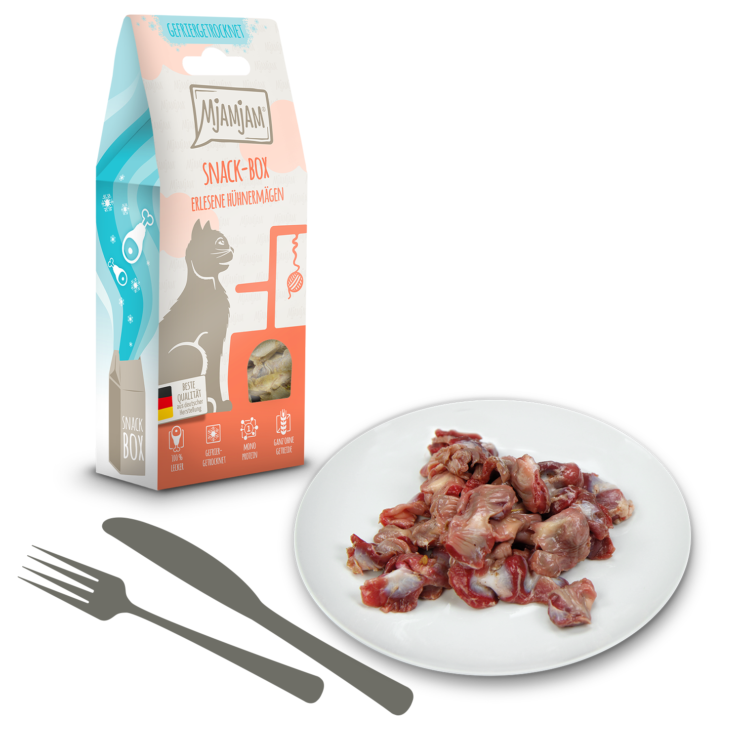 Snackbox - erlesene Hühnermägen