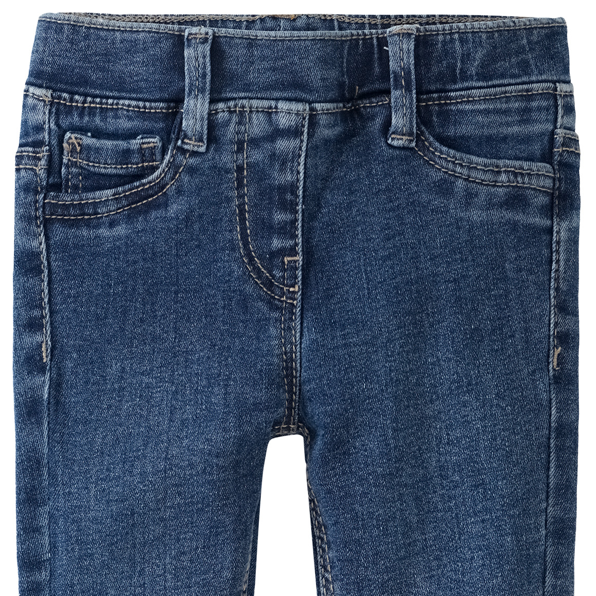 Topomini Baby Jeans mit Elastikbund dunkelblau