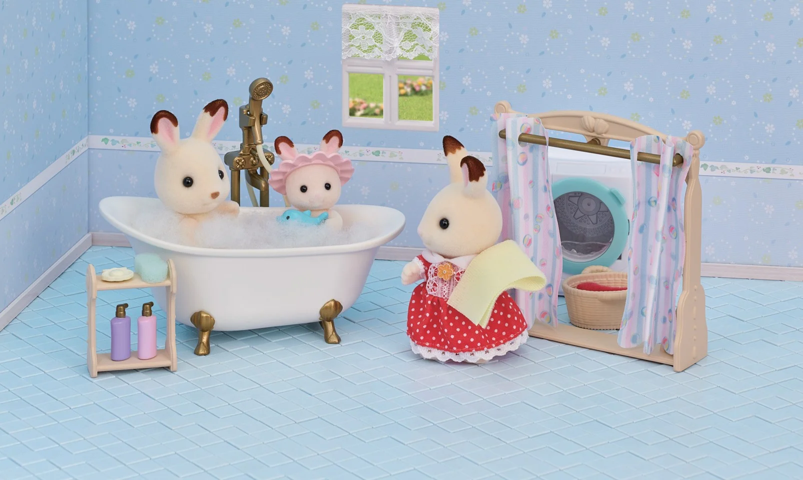 Sylvanian Families - Bade & Brusesæt (5739)
