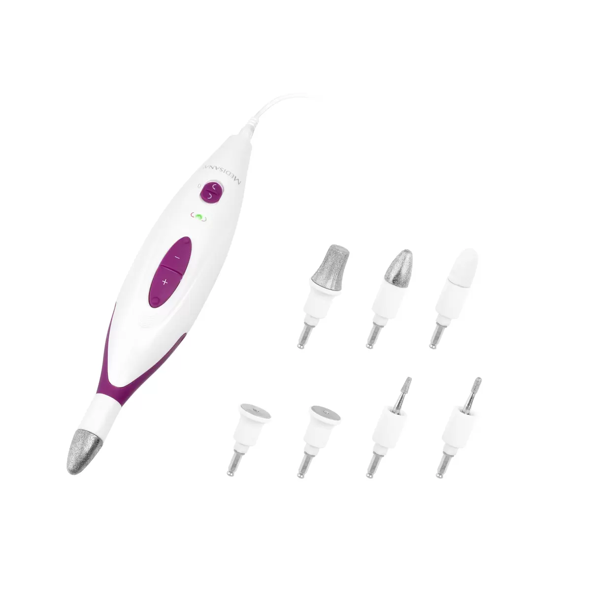 Hand- und Fusspflegegerät Medisana MP815 violett,weiss