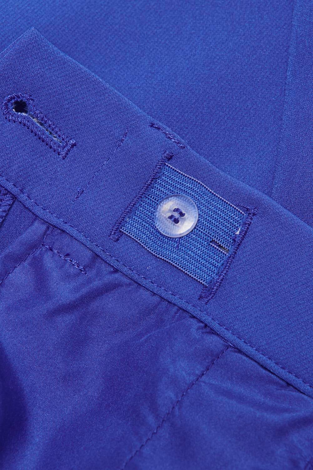 KOGLANA-BERRY Mittlere Taille Gerade geschnitten Klassische Hose Bluing