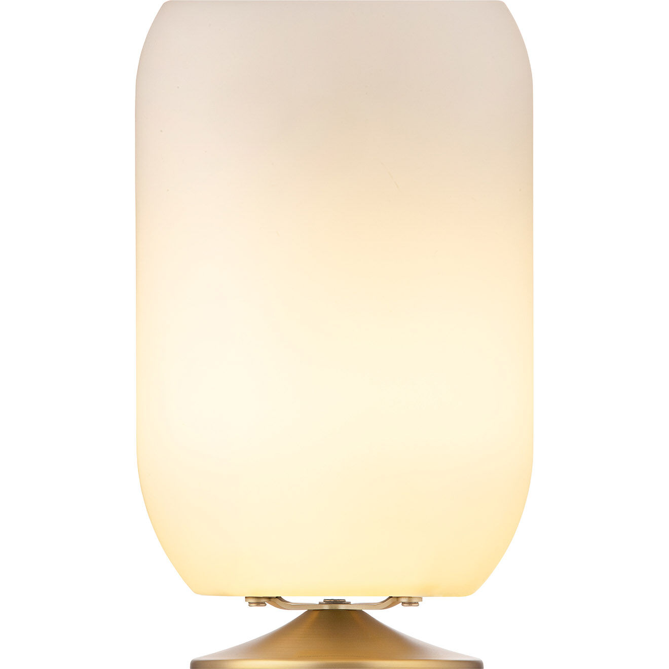 Kooduu Lampe Enceinte Bluetooth sans fil Atmos par Jacob Jensen Design laiton - 21.5x21.5x35.3 cm