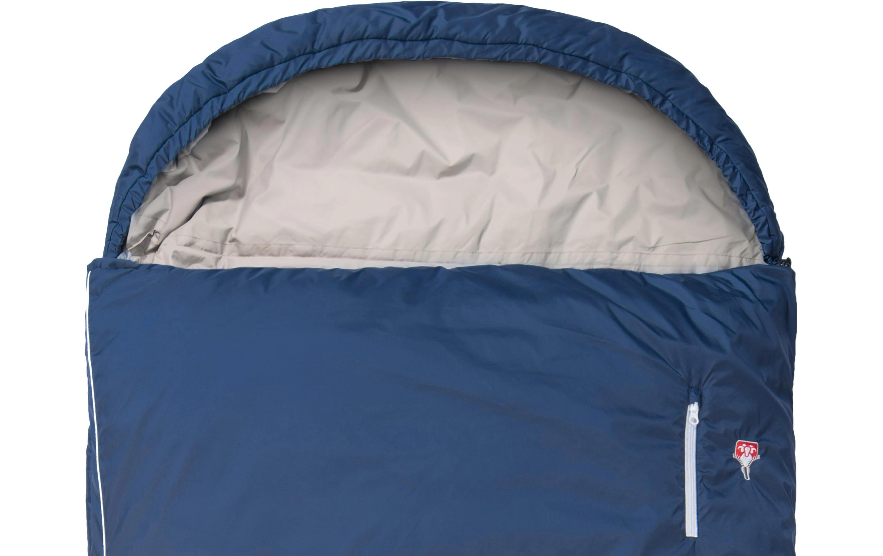 Schlafsack Biopod Wolle Murmeltier Comf. XXL Night Blue<br>Leichter 3-Saison-Schlafsack in Deckenform