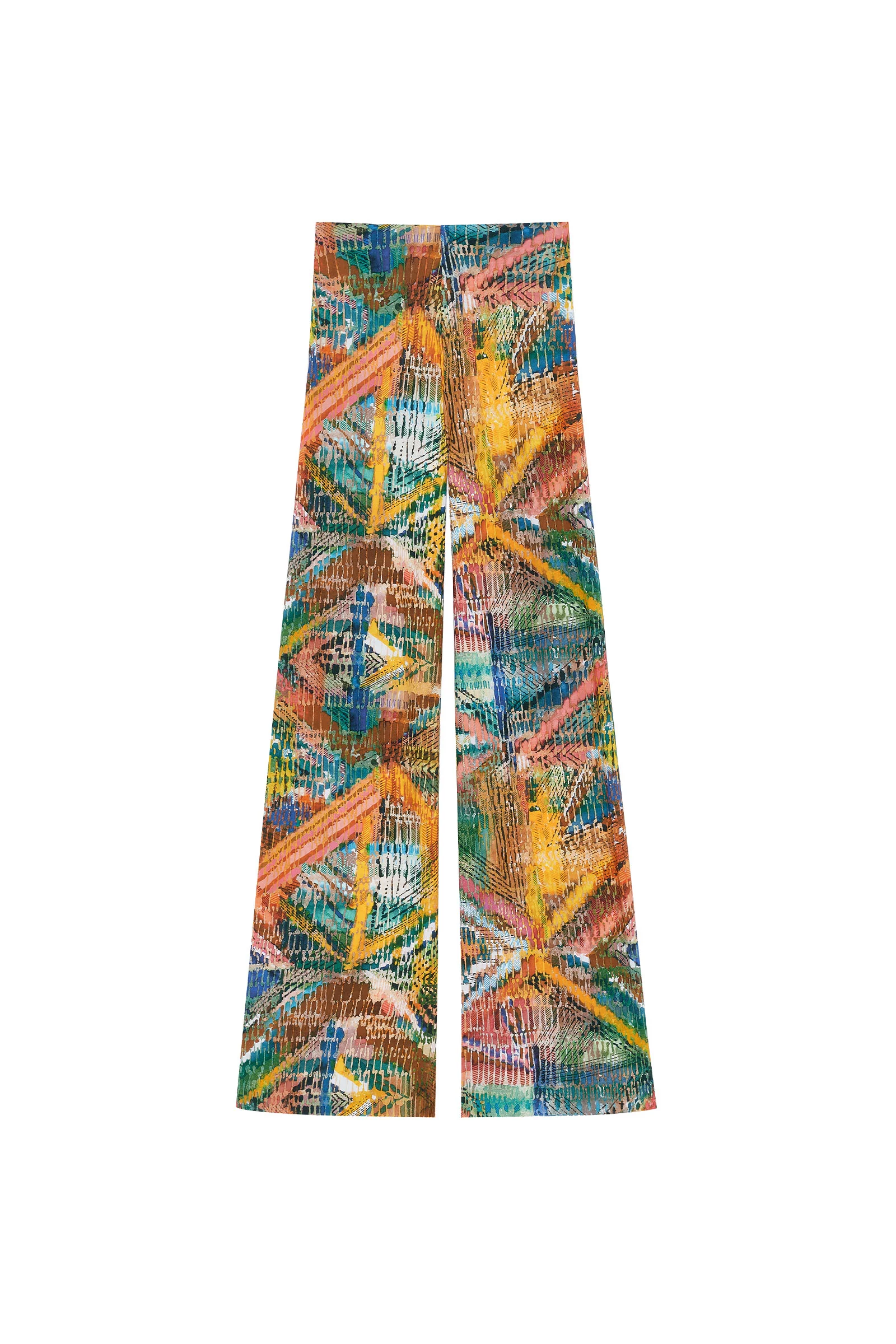 myla Pantalon ample en voile léger imprimé MASAI Masai