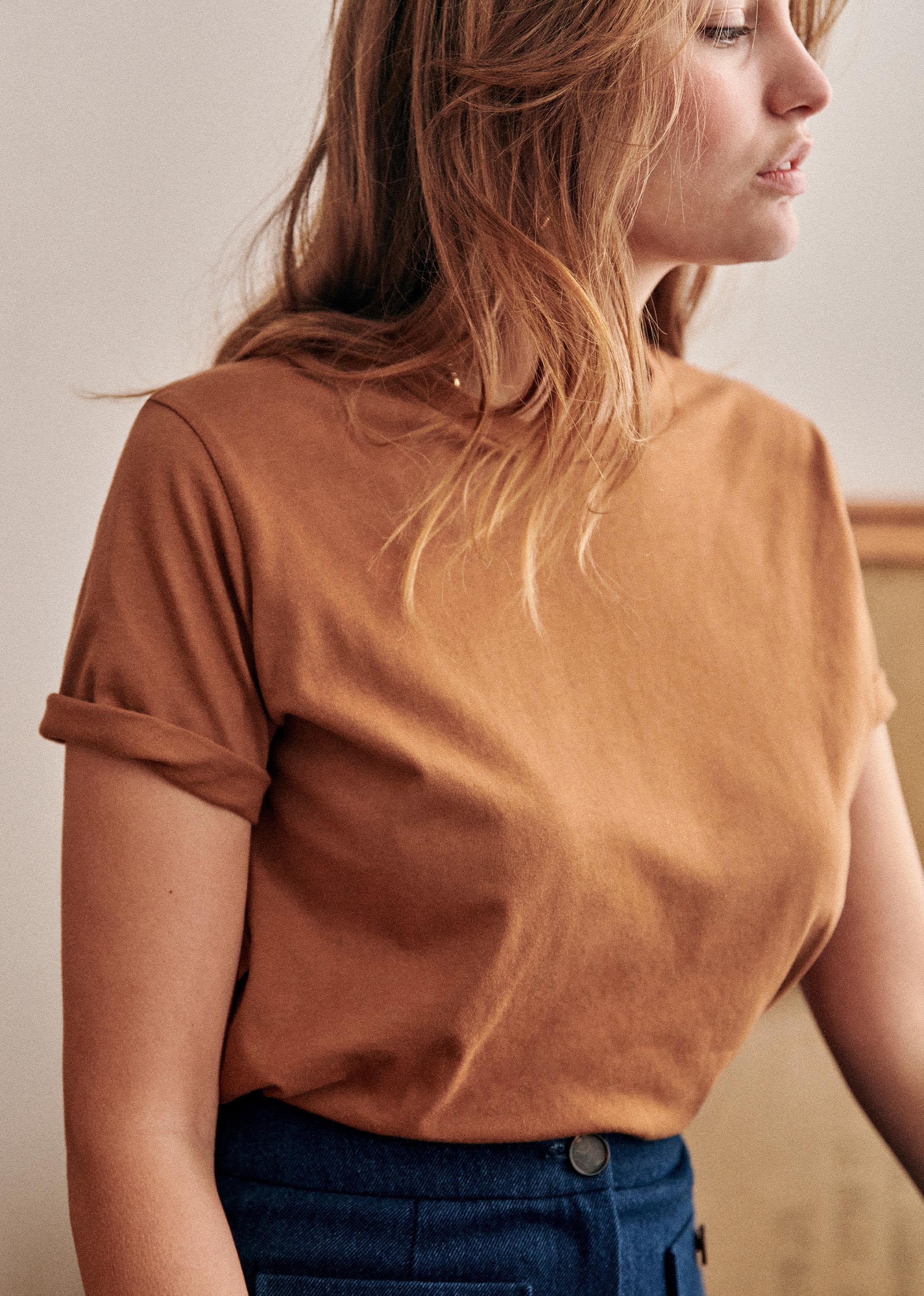 T-Shirt Conrad - Camel - LES COMPOSANTES/DÉCOUVRIR 5906659