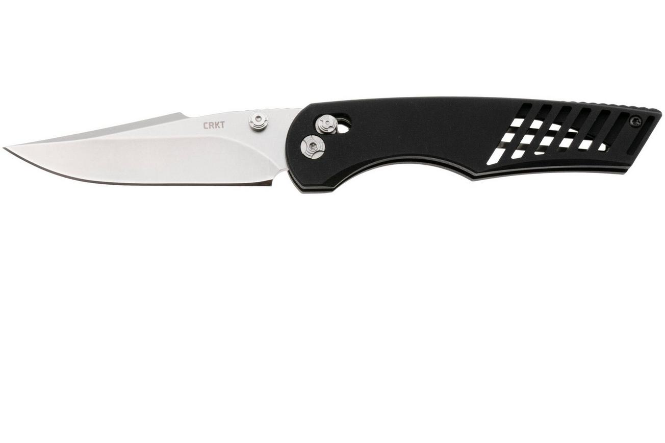 CRKT Definitive 3820 Stonewashed 154CM, Black G10, zakmes, MJ Lerch design