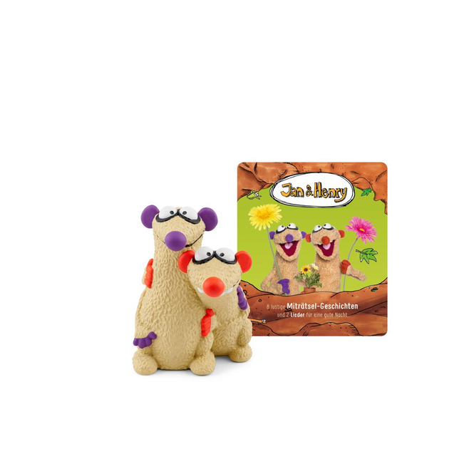 tonies® - Jan & Henry - 8 Rätsel & 2 Lieder - Toniefigur
