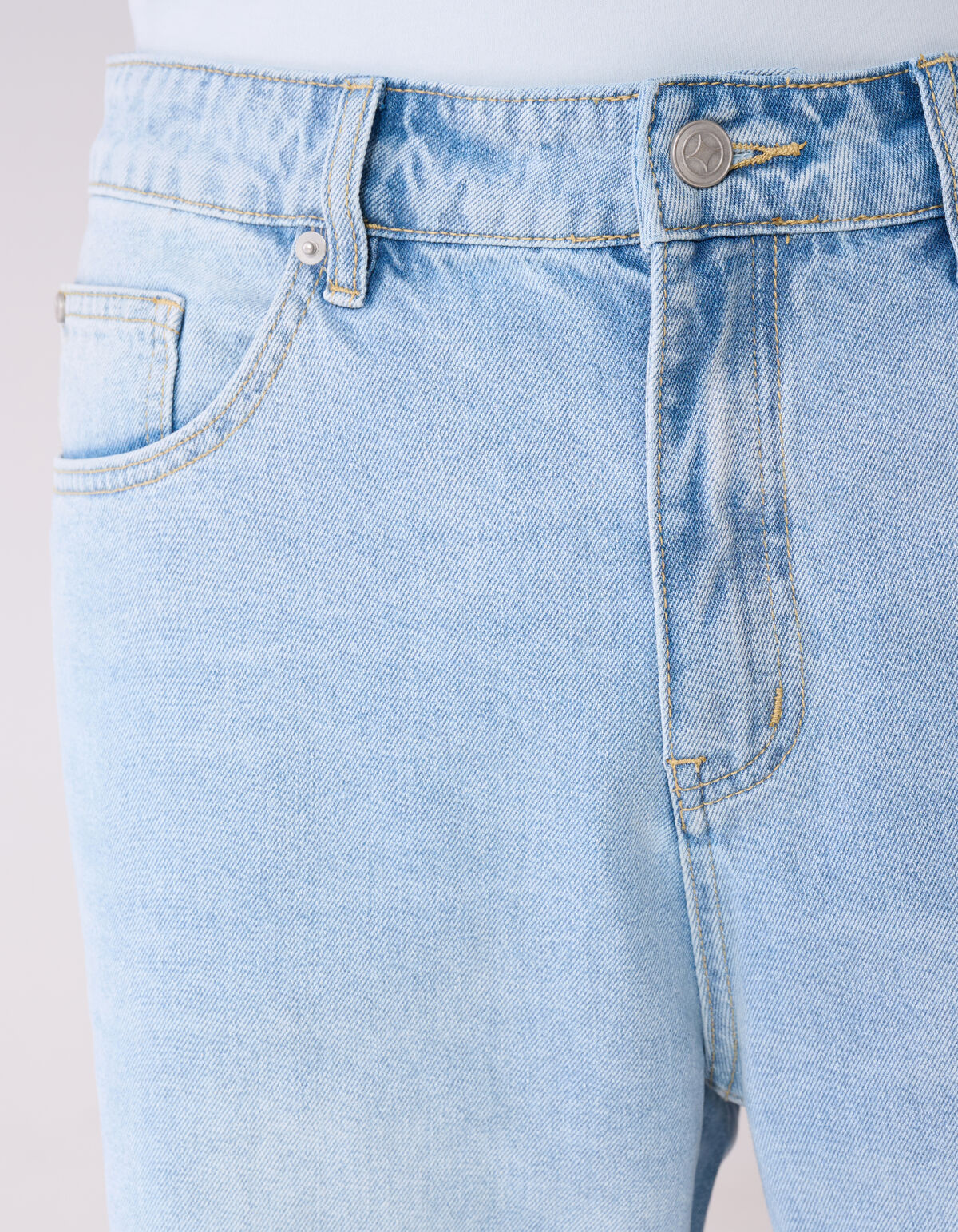 Baggy Fit Jeans Bleached L34