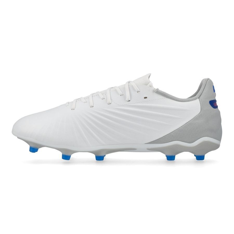 PUMA King Match FG/AG Formula - Blanc/Bleu/Flat Light Gray