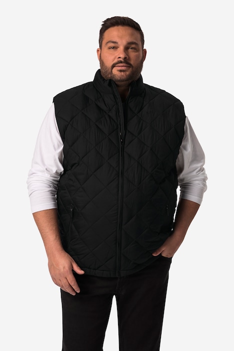 Men+ Steppweste, Stehkragen, bis 8 XL